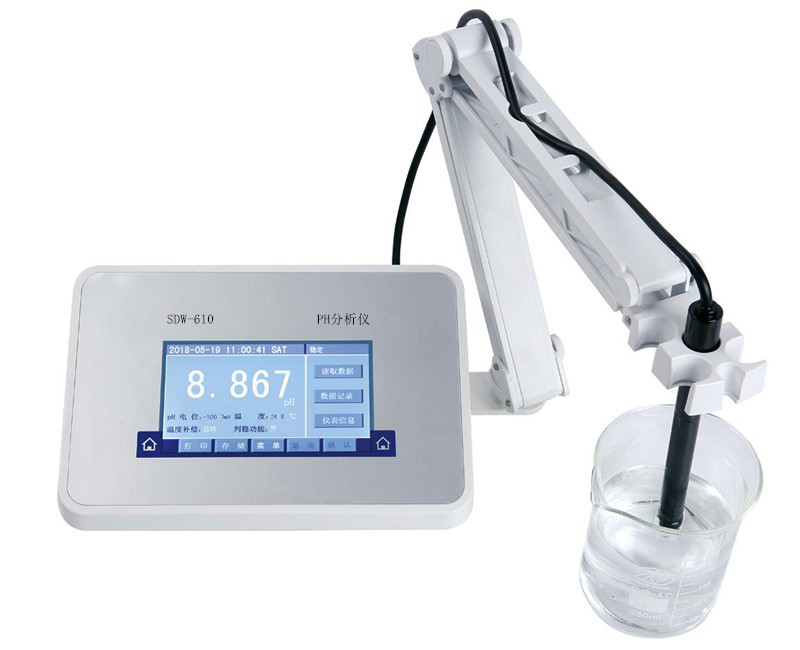 SDW-610台式酸度计高精度PH值测试仪PH计精度0.01PH