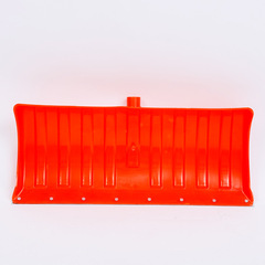 Manufacturer wholesale plastic grain shovel manual winter plastic snow pusher snow shovel iron handle thickened and widened grain shovel