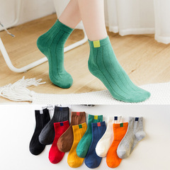 2023 Spring New Women's Socks, 100% Cotton, Women's Ankle Socks, Crew Socks for Women, Breathable, Factory Direct Sales, Wholesale