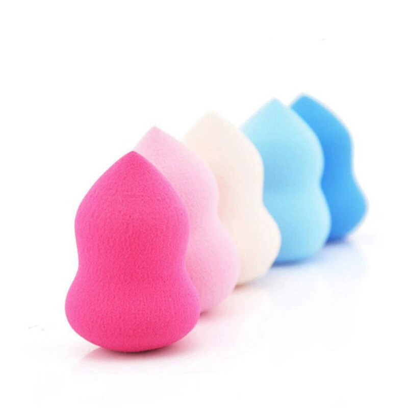 Спонж для макияжа Beauty Egg, нетоксичный латекс-free водный спонж, формы тыквы и слезы, влажный/сухой