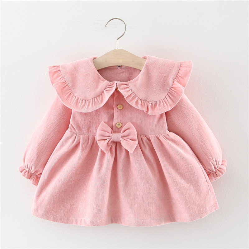Infant Baby girls spring Fall Coat Dress Long Sleeve Bow Princess Dress Clothes | eBay Infant Baby girls spring Fall Coat Dress Long Sleeve Bow Princess Dress Clothes | eBay