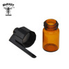 Cross -border glass small pill box 36mm small pill box portable glass pills storage bottle mixed cigarette BOX