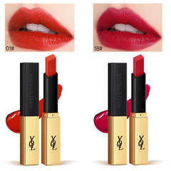 Small gold bar lip gloss with matte hazy texture, moisturizing and long-lasting, for female students, affordable