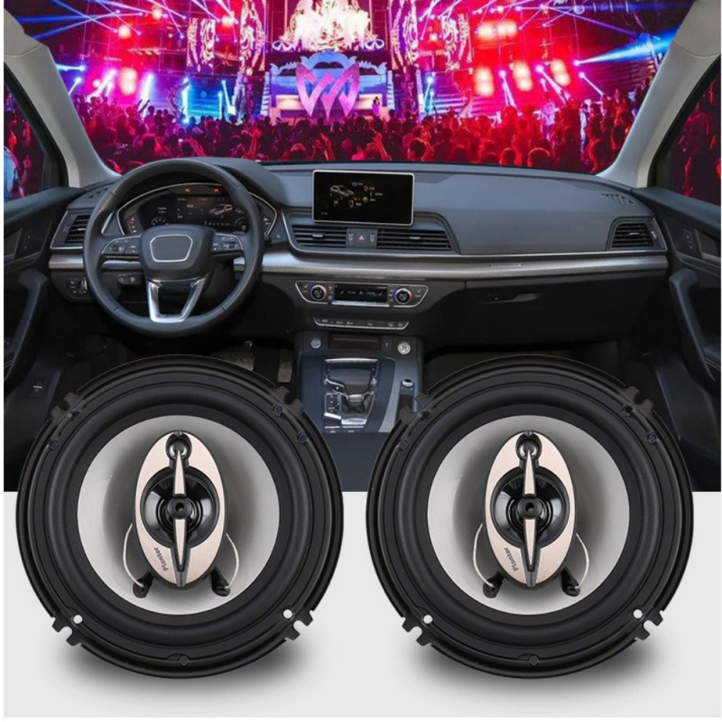 厂家直销汽车音响跨境1672喇叭6寸同轴喇叭6.5寸车门喇叭|ms