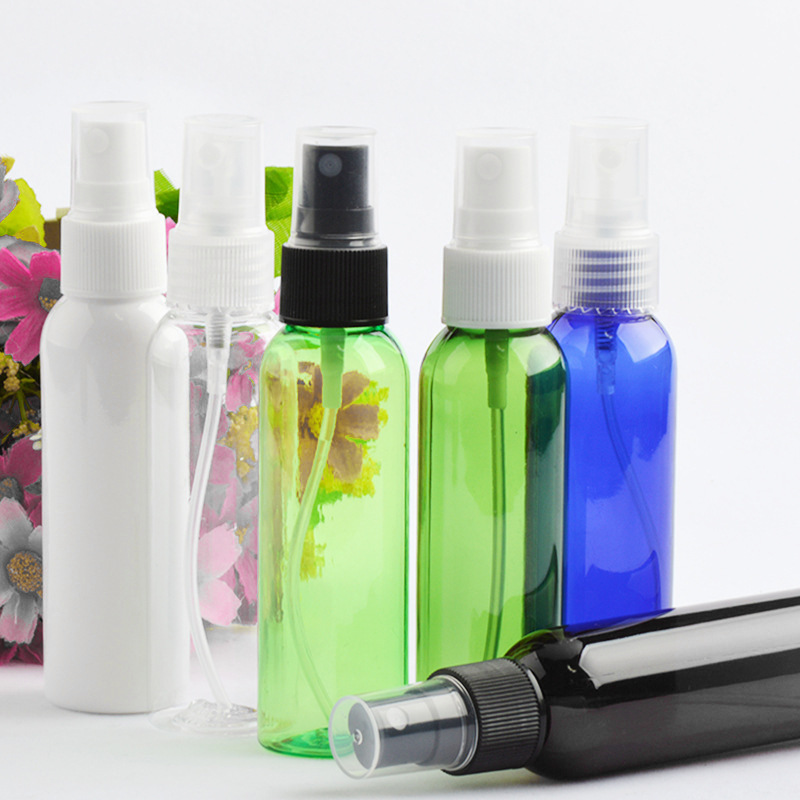 现货批发透明60mlPET瓶 喷雾瓶 圆形香水瓶 60毫升塑料瓶 小喷壶