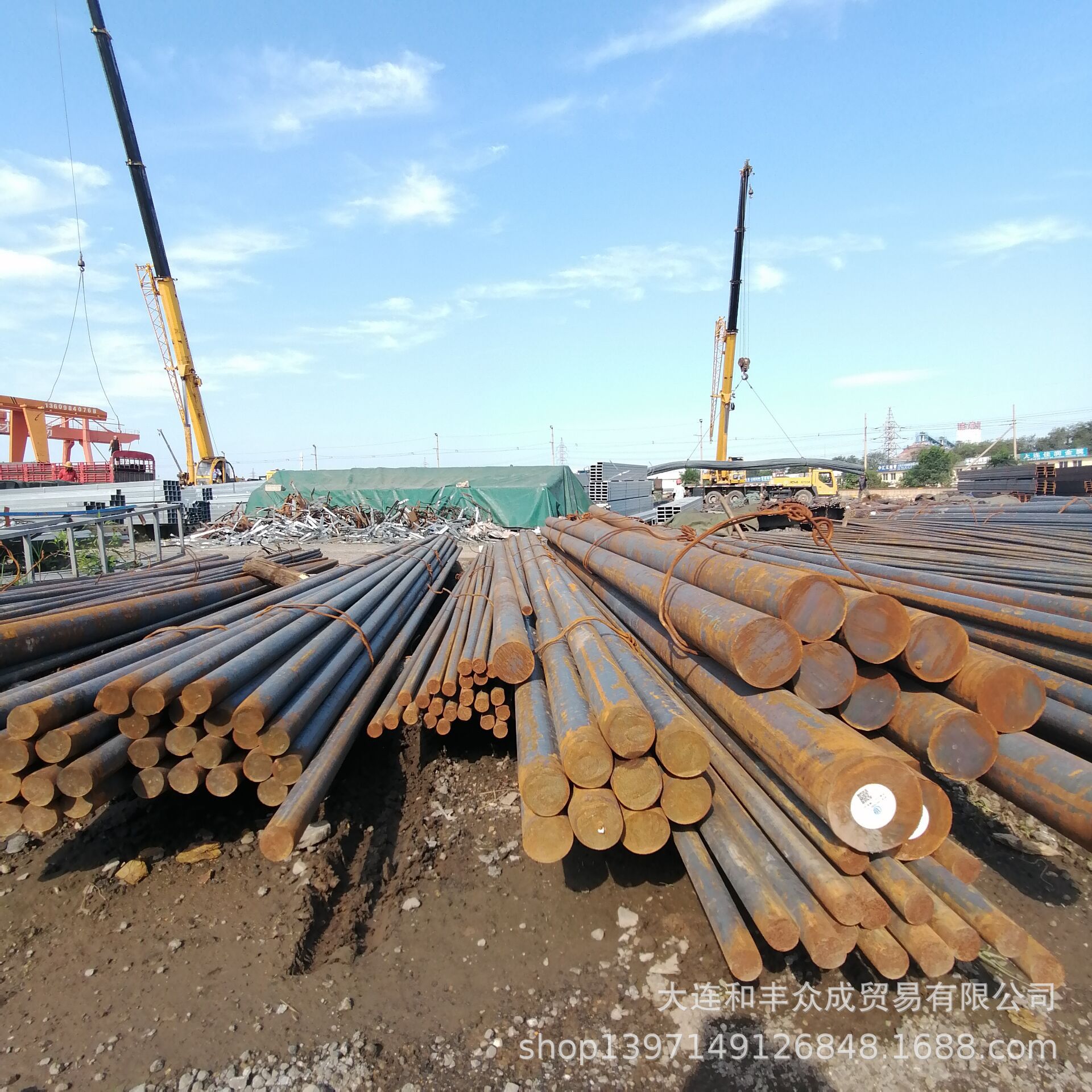 大连批发圆钢 通钢 材质齐全机械加工圆45#提供送货上门
