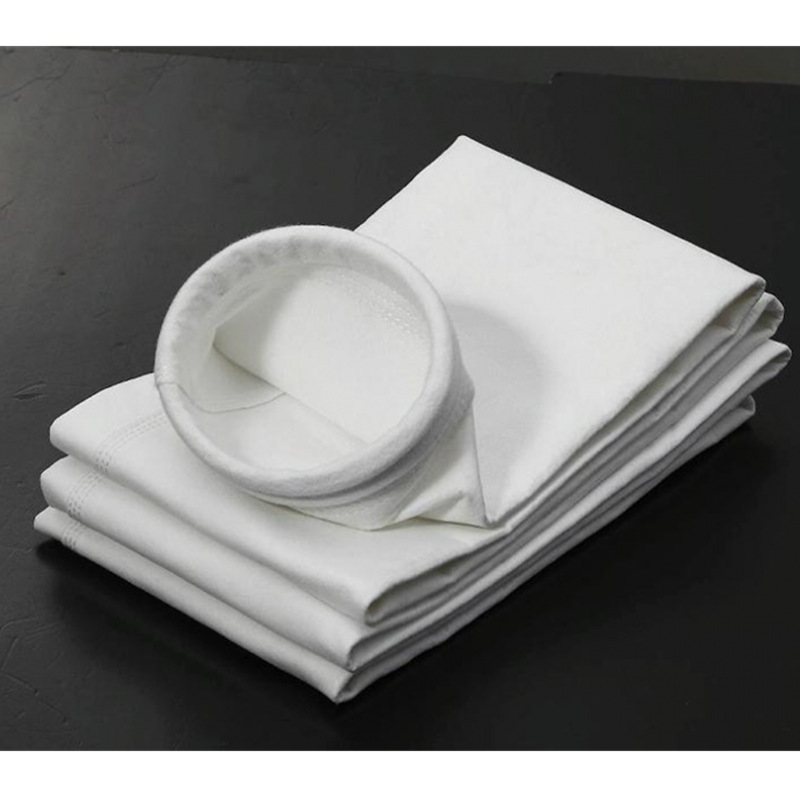 涤纶针刺毡布袋 环保布袋 除尘器常温布袋厂家批发集尘防尘滤布袋