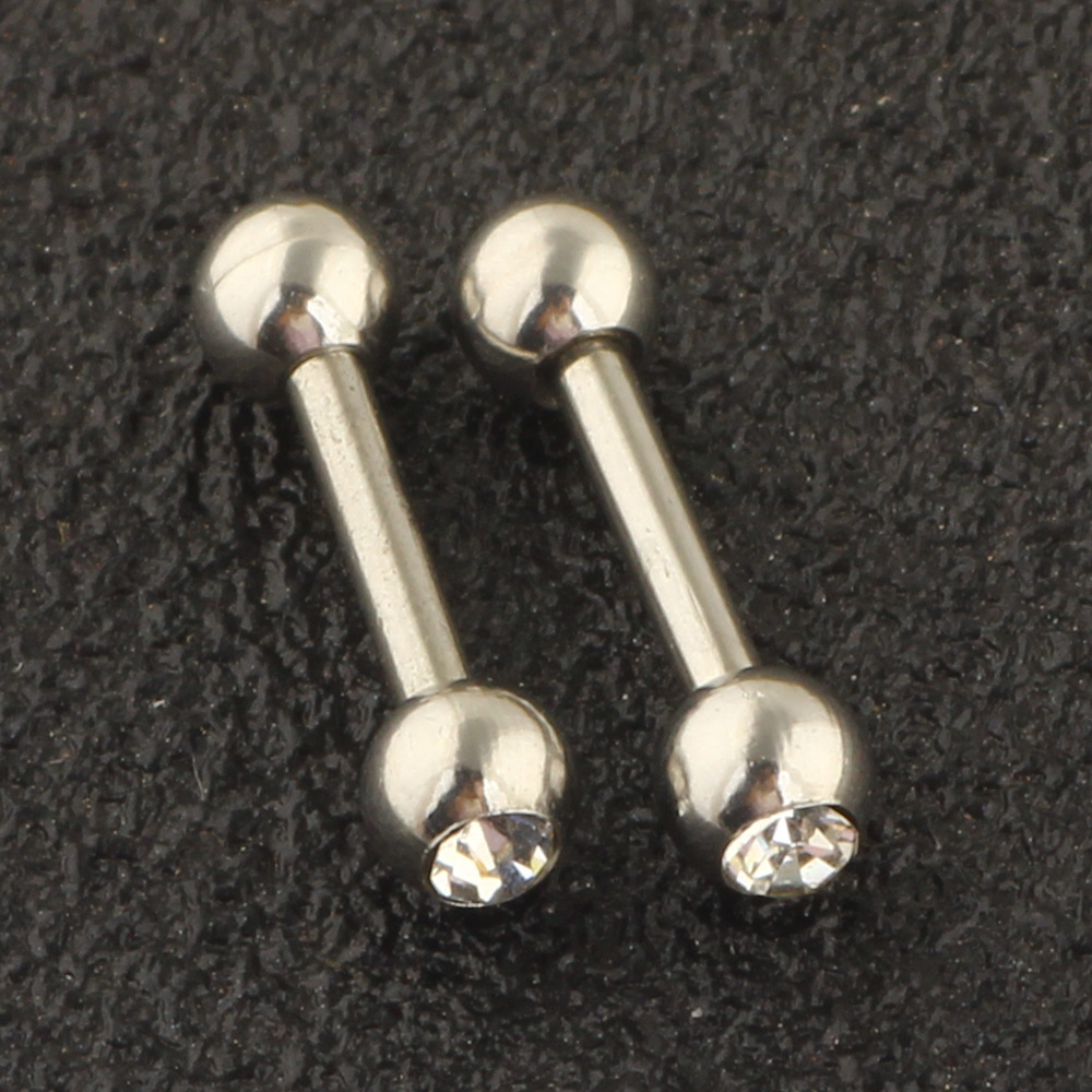 18 Pcs Stainless Steel Piercing Set Industrial Earring Nose Ring Eyebrow Lip Jewelry detail image 15