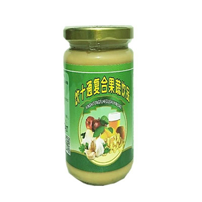 厂家批发饮十通复合果蔬汁300ml 姜汁蒜汁柠檬汁苹果醋瓶装饮料|ru