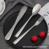 430 Stainless Steel Butter Knife With Hole Butter Knife Western Food Bread Jam Knife Dessert Spoon Fork Set