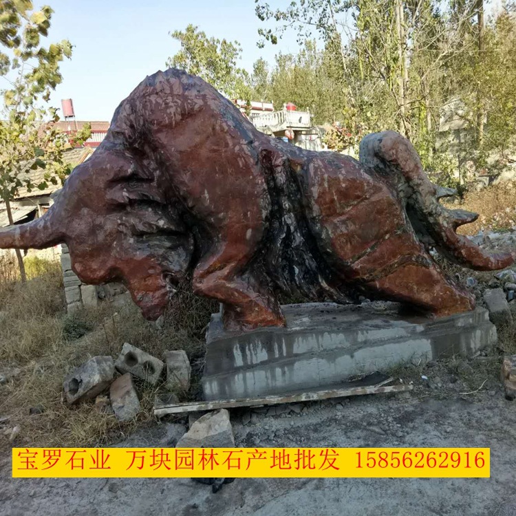 万块天然灵璧石 观赏奇石 园林石 景观石 刻字石|ru