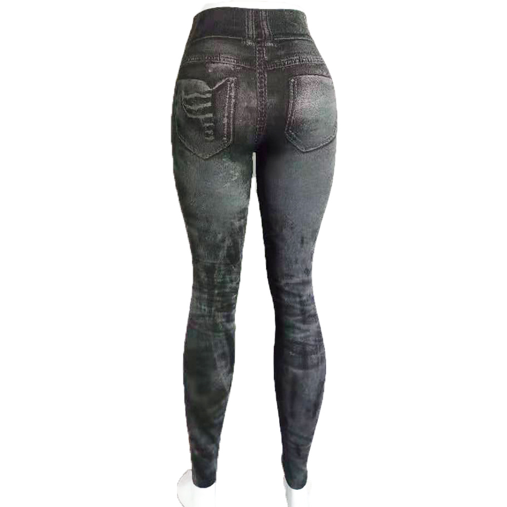 Femmes Du Quotidien Mode Impression Longueur De La Cheville Impression Leggings display picture 7