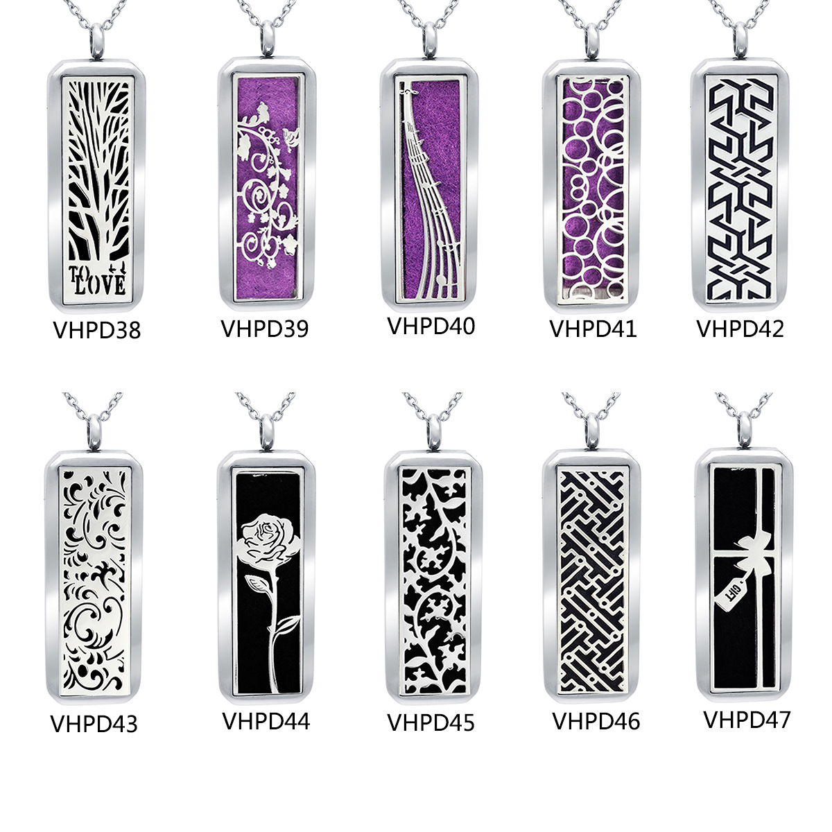 Aromatherapy Pendant Style 1