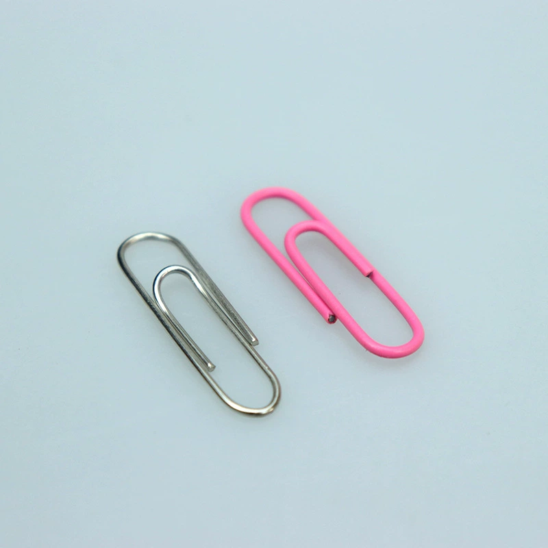 Guangbo [ZD5312 Colored Paper Clips Stainless Steel Pins Paper Clip Documentation Storage Pin Office Use Paper Clip Pin]