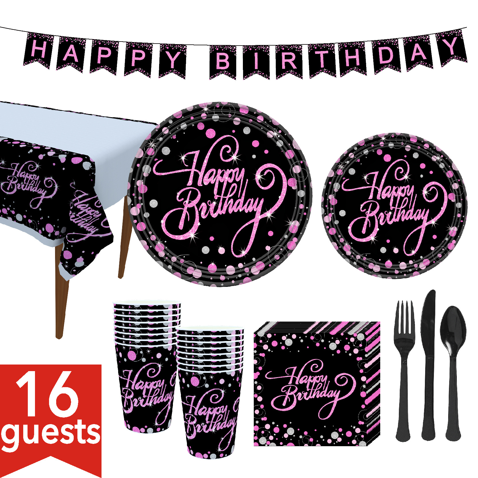 Fashion Letter Paper Tableware display picture 2