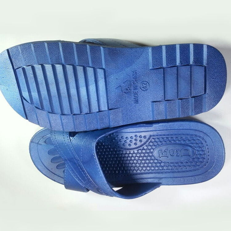 爆款防静电拖鞋 SPU防静电无尘鞋 黑色 蓝色 劳保鞋防静电劳保鞋