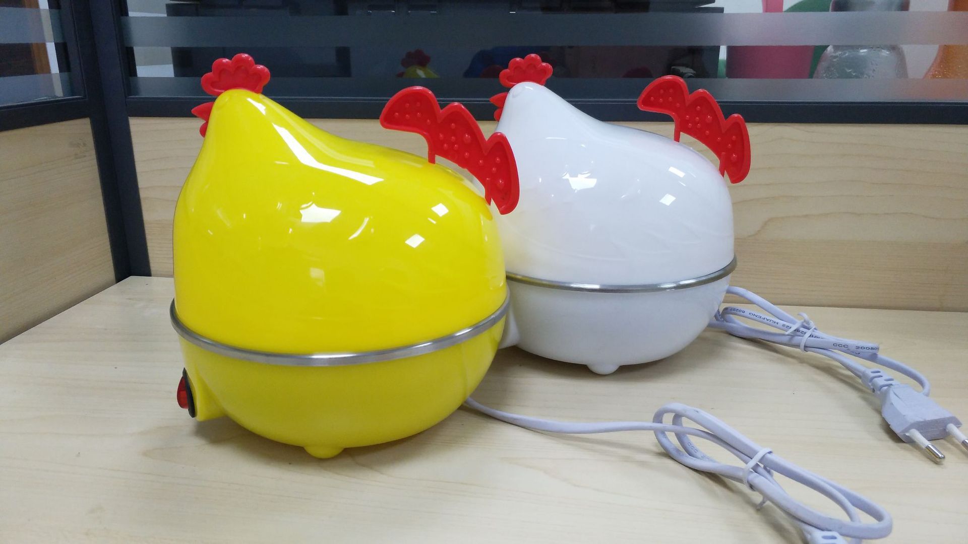 Eierkoker in kipvorm multifunctionele eierstomer voor ontbijt_voghion.com