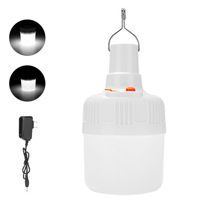 新款充电迷你LED塑料野营帐篷灯夜市可移动节能灯户外照明灯