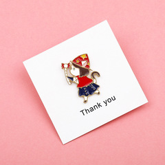 俊逸胸針女可愛日系卡通徽章別針扣針書包包裝飾創意百搭女孩配飾