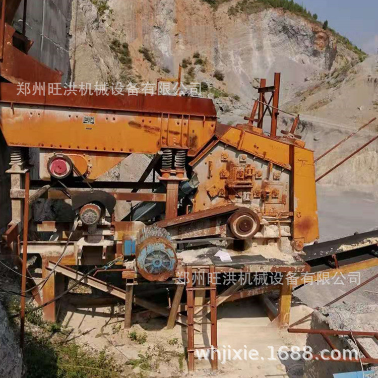 碎石加工设备 砂石场石料破碎生产线 赤水鹅卵石破碎制沙设备选择