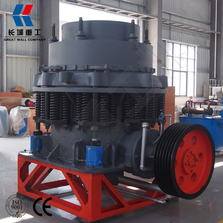 破碎石料生产线 圆锥式破碎机 砂石场生产线建设 小型移动破碎站
