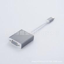 Type-c to VGA  USB3.1Type C�DVGA�D�Q��USB ����ҕ�l�D�Ӿ�