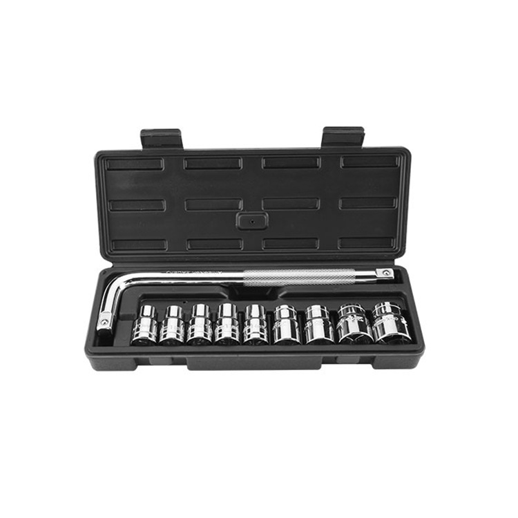 波斯工具 10件套12.5mm花型套筒组套机修工具BS512011