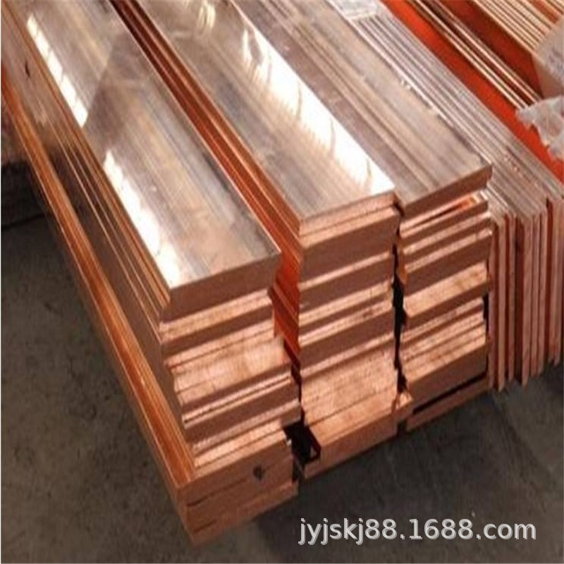 T2镀锡紫铜排 5*50 8*100 150*10 C1100 T2 T1耐磨紫铜带 紫铜板