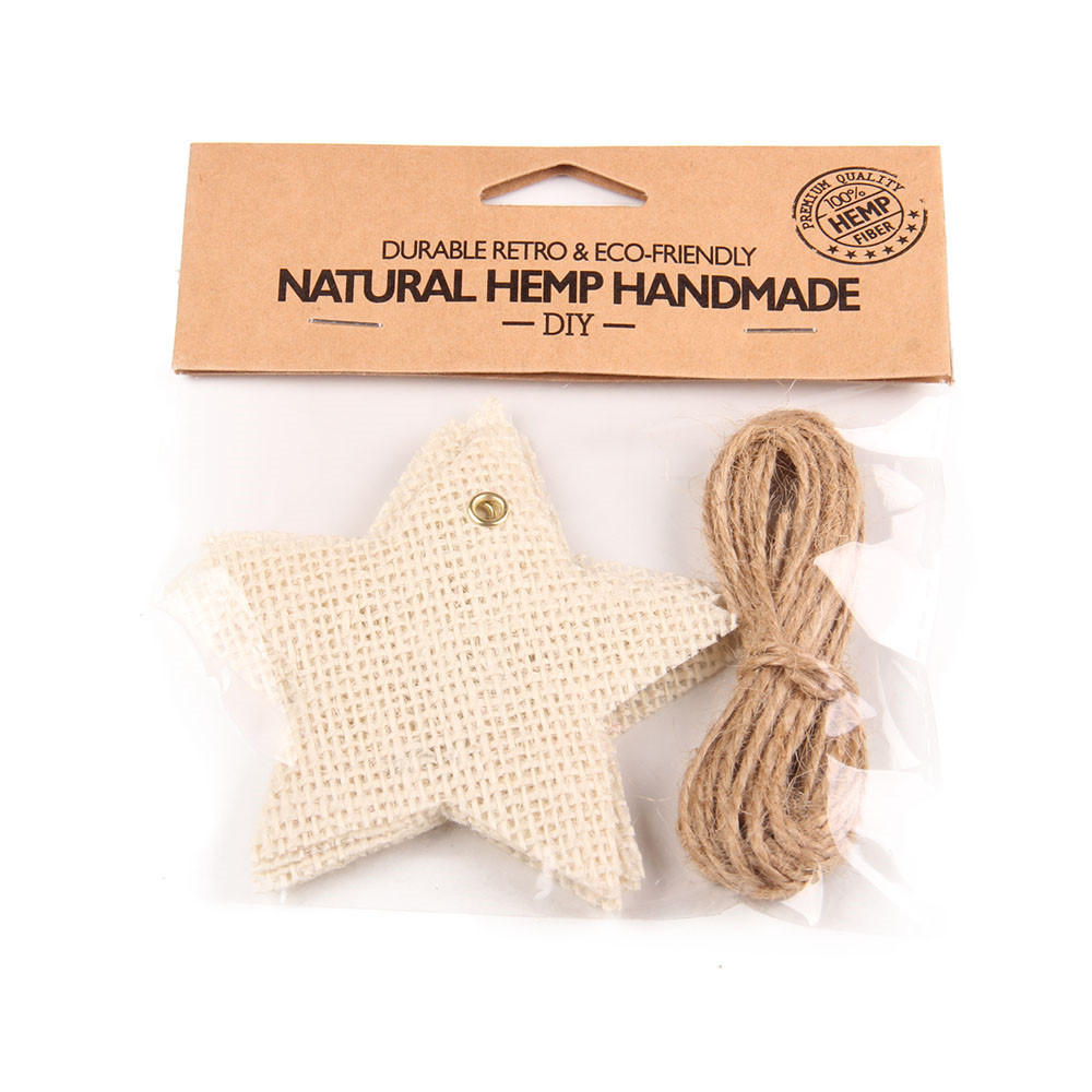 No. 8 베이지 오각형 스타 세트