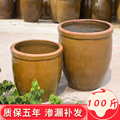 明峰陶业水缸粗陶家用养鱼陶瓷酸菜腌菜缸大小水缸100斤