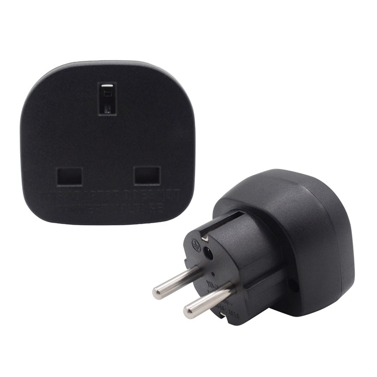 英标转欧标旅行转换插头欧规转换插头英国马来西亚爱尔兰转换插座