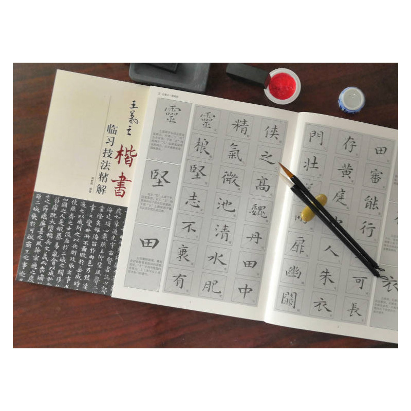 王羲之楷書黃庭經樂毅論臨習技法精解王羲之書法教程毛筆書法字帖