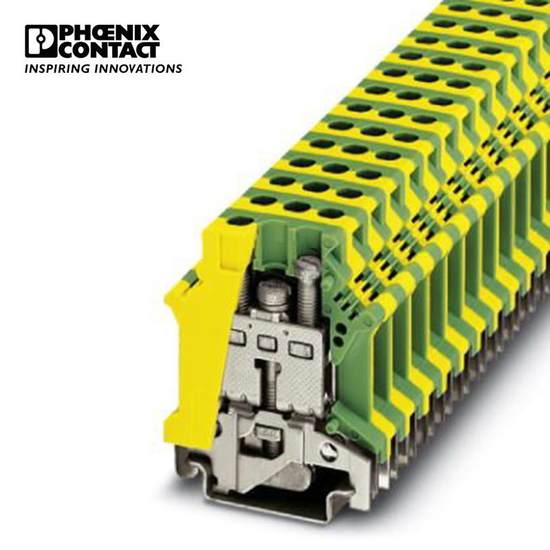 菲尼克斯 接地端子 螺钉式 黄绿色 USLKG 16-0443010