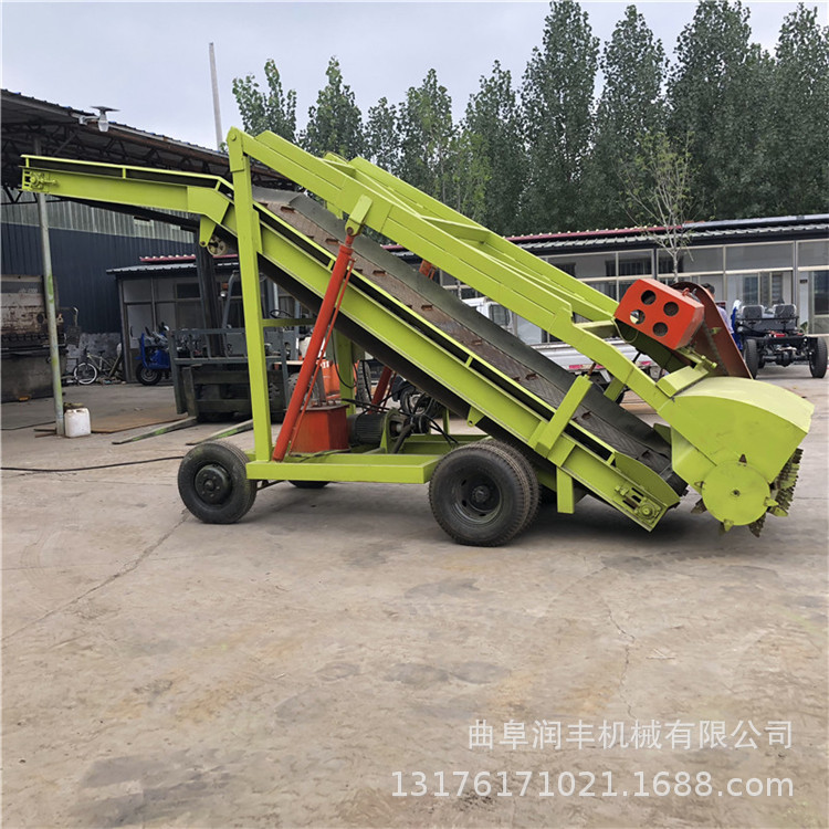青贮池移动取料机 牛羊饲草扒料机 牛羊用移动取料机