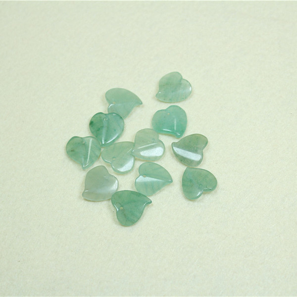 Chinese hairpin jade heart shaped