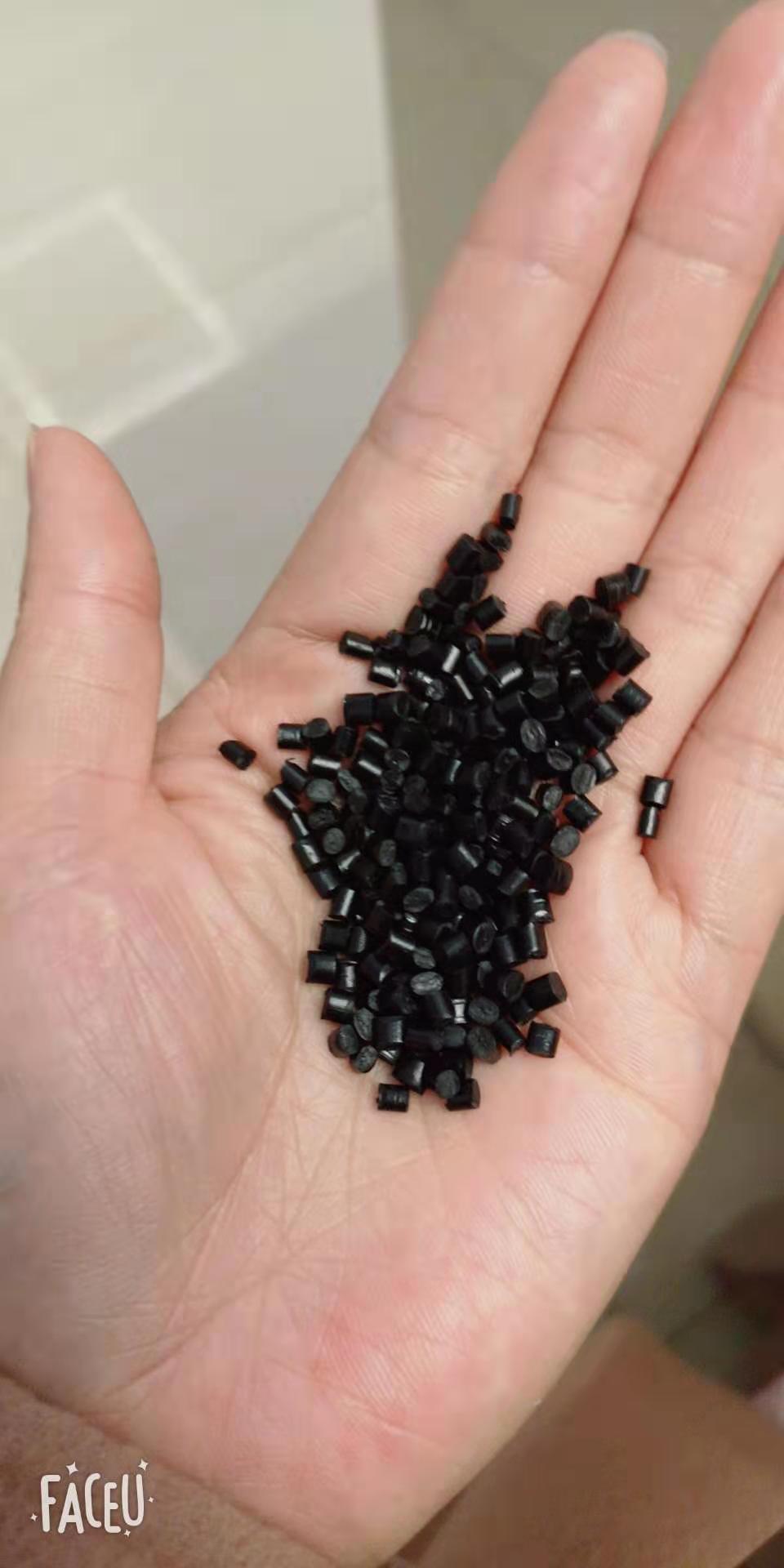 ABS黑色副牌 ABS黑色再生料，冲击 16个点  ABS黑色高光 价格优惠