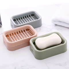 Creative double-layer soap holder, stylish bathroom handmade soap rack, wholesale shower soap dish