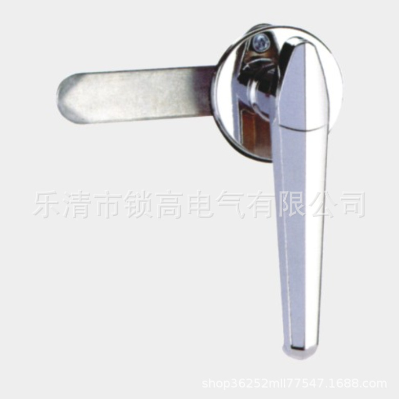 MS306锁电器柜门锁长柄锁动力配电柜门锁工业柜锁不锈钢配电箱锁
