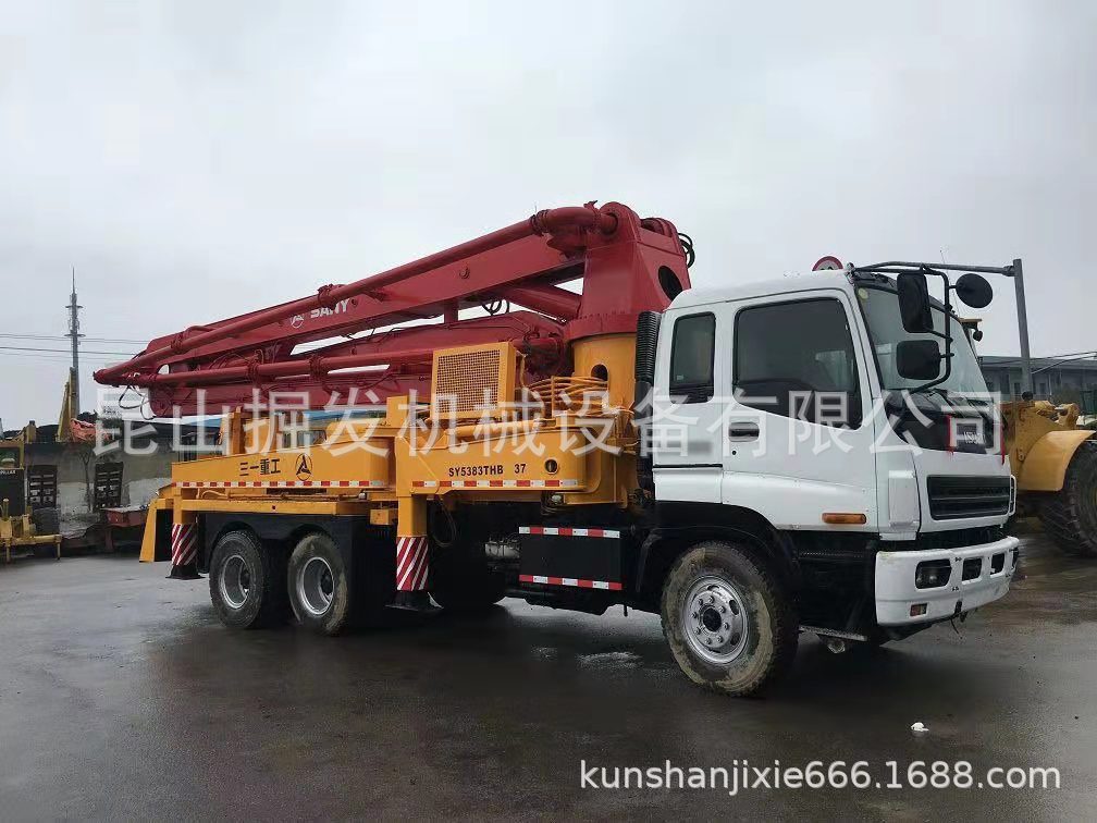 供应三一五十铃37米泵车二手三一泵车