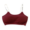 Summer tank top for elementary school students, sports wireless bra, tube top, underwear, beautiful back, strap bra