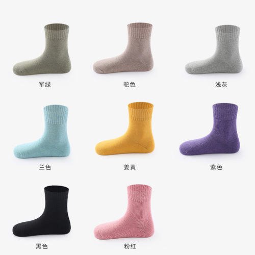  winter thickened pure cotton women's socks terry socks women's mid-calf towel socks floor socks warm snow socks