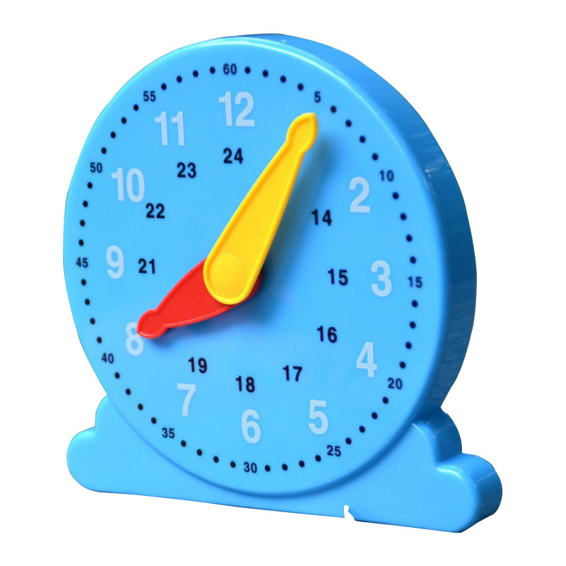 儿童认识时间闹钟蒙台梭利早教益智启蒙玩具认知数字玩具时钟