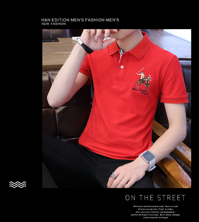 Polo homme en coton - Ref 3442837 Image 39