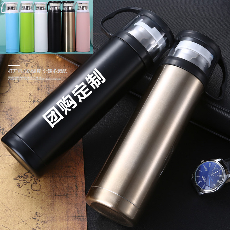 Manufactor Direct selling vacuum cup Transparent cover 1314 Stainless steel Water cup Creative advertising Gift Cup customized logo
