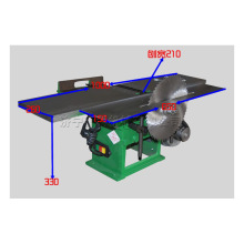 300型平刨电锯机 压刨平刨小锯床 山东多功能木工刨床工具