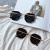 Sunglasses, sun protection cream, retro glasses, 2021 collection, UF-protection, Korean style, internet celebrity