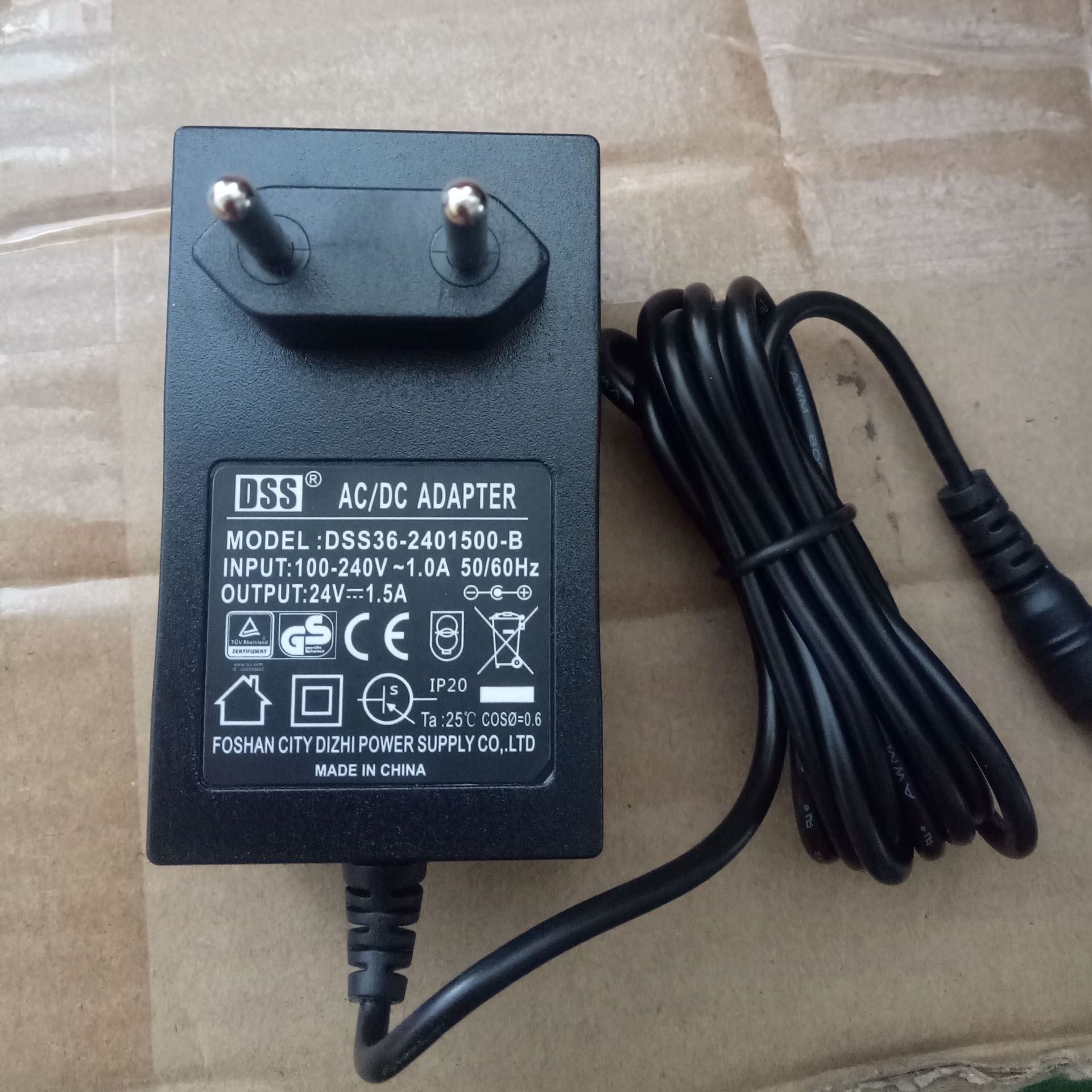 24V1A Adapter Shunde Brazilian standard power supply 24V36W source Adapter CEGS Authenticate