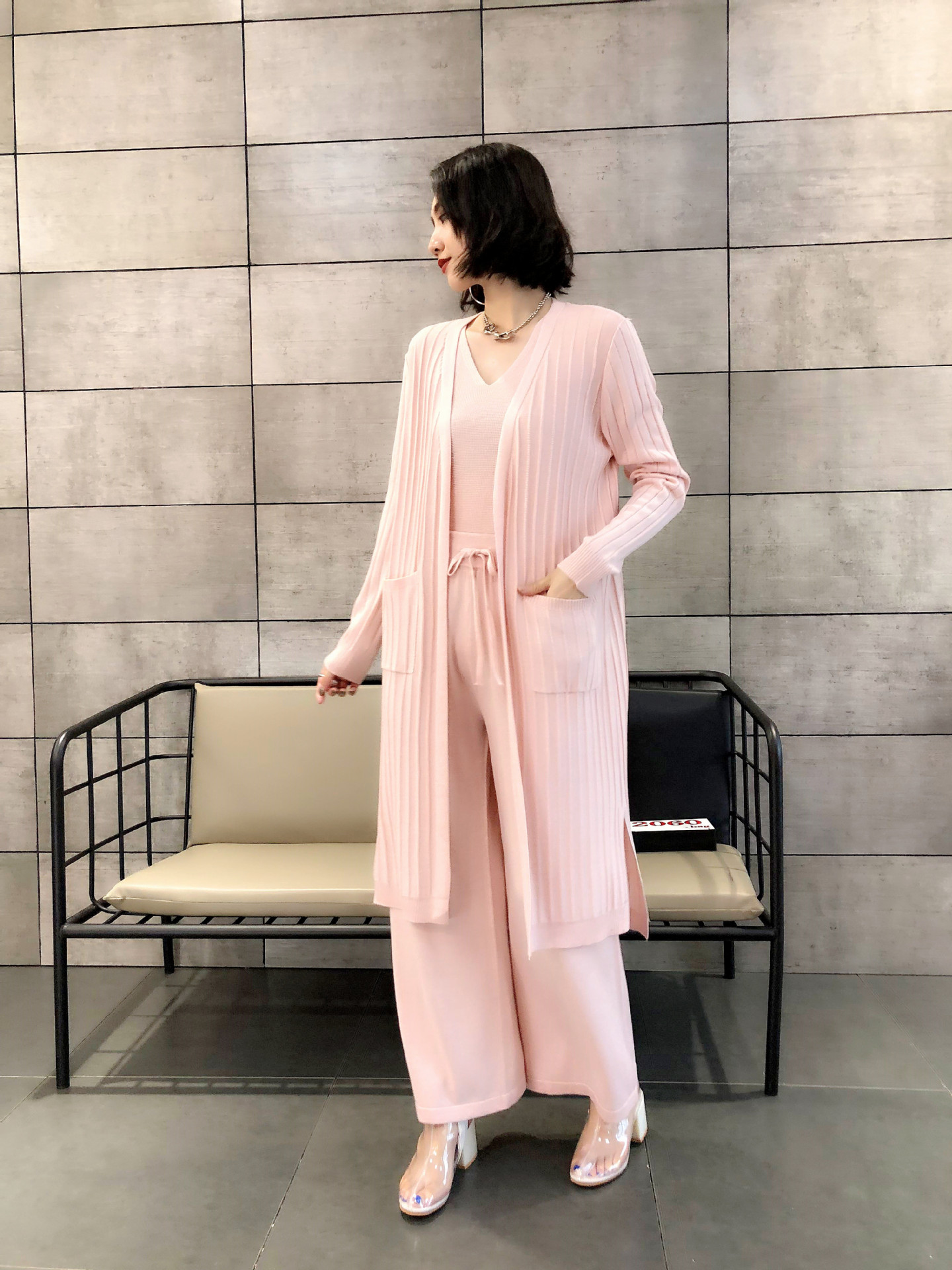 Costume femme en Mélange de coton - Ref 3334628 Image 9