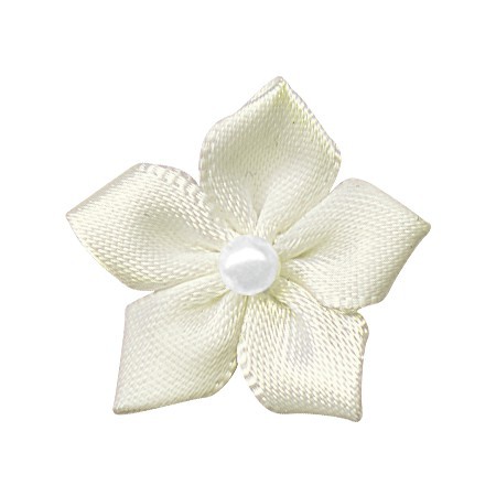 Yao Ming flor decoración hecha a mano cinta flor acabado horquilla decoración pequeña flor ropa interior ropa textil accesorios regalo embalaje