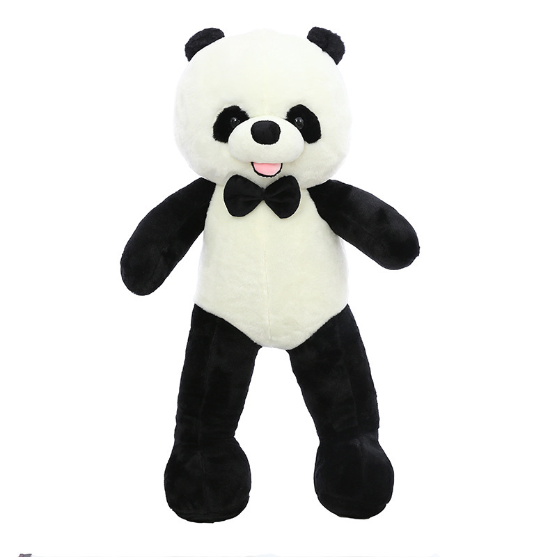 Al por mayor bebé Panda muñeca abrazo oso de peluche almohada de juguete muñeca grande máquina de agarre muñeca personalizada regalo de vacaciones